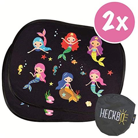 44x36cm con Custodia Protezione dal Sole per Bambini Parasole Autoadesivo per Auto 2 Pezzi Tendine Autoadesive per Finestrini e Lunotto HECKBO/® | Sirena