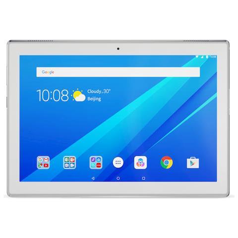 LENOVO Tablet Tab4 X304L Bianco 10.1" HD Quad Core RAM 2GB Memoria 16 GB +Slot MicroSD Wi-Fi - 4G Fotocamera 5Mpx Android - Italia 