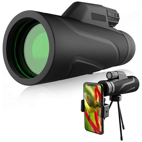 Monocolo Severnier 12x50 - Cannocchiale Monoculare HD Con Prisma BAK-4 E Lenti FMC Per Caccia E Escursionismo - Foto 9