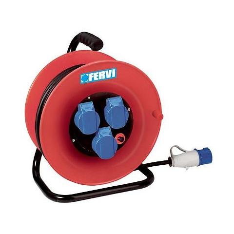 PROLUNGA INDUSTRIALE 20 METRI FILO CORRENTE 16A 2P T 220 V IP67 CAVO