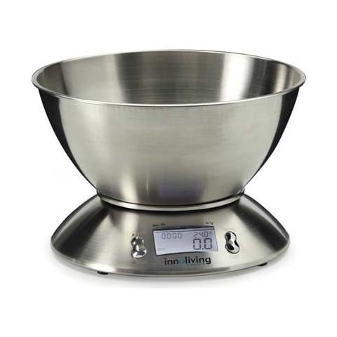 INNOFIT INN127 Bilancia da Cucina Portata 5 kg Colore Silver