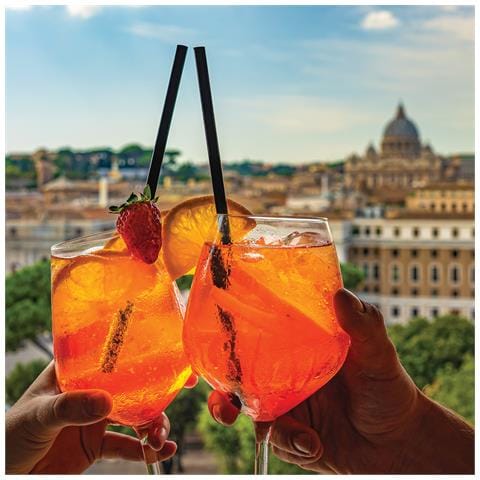 Image of Cofanetto Regalo Coppia - Al Cuore Di Roma: 1 Magica Notte Con Colazione E Aperitivo Al 4* Hotel Gambrinus - Idee Regalo Originale