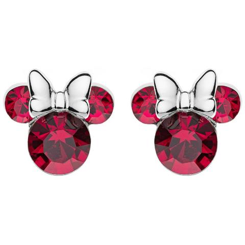 Orecchini topolino zirconi argento - La Boutique delle Fate