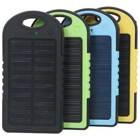 MINI CARICATORE SOLARE PER CELLULARE CON ANELLO PORTACHIAVI E TORCIA IN ABS COLORE BLU NAVY - Foto 6