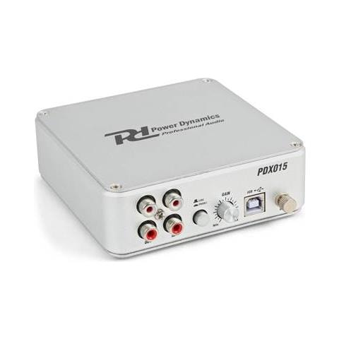 Power Dynamics Potenza Dynamics Pdx015 Preamplificatore Phono Usb Con Software