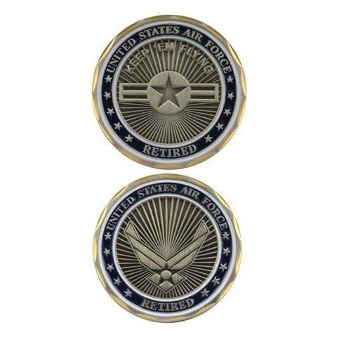 Servizio Segreto Degli Stati Uni Libertà Milare Aquila Piatto D'oro Regalo Di Raccolta Di Monete Da Sfida Rare - Foto 11