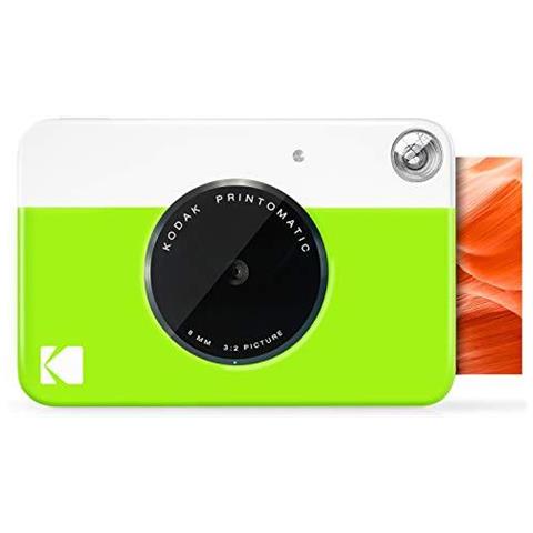 KODAK Printomatic Digitale Istantanea Camera - Full Color Stampe Su Zink 2 X 3 Pollici Sticky-backed Photo Paper (verde) Stampa Memorie Istantaneamente