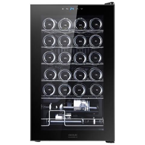 Cecotec Cantinetta Vino GrandSommelier 24000 Capacità 24 Bottiglie Classe G Colore Nero