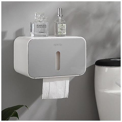 Porta Rotolo Carta Da Parate In Acciaio - Dispenser Per Garage, Officina, Colore Blu E Nero - Foto 13