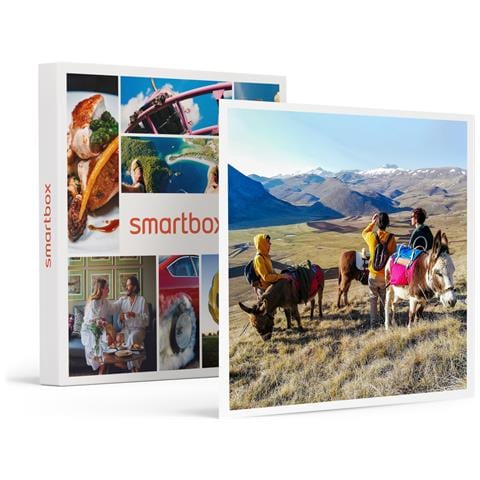 Immagine di  Cofanetto Per Uomo - Emozionante Trekking Con Gli Asini A Rocca Calascio E Light Lunch Per 3 Persone - Idee Regalo Originale Per Lui