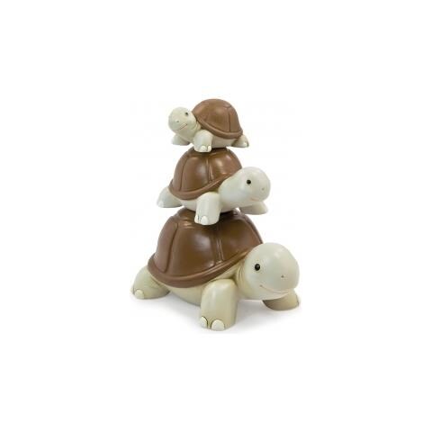 Image of Tartaruga Della Fortuna Decoro Marrone Ceramica Egan