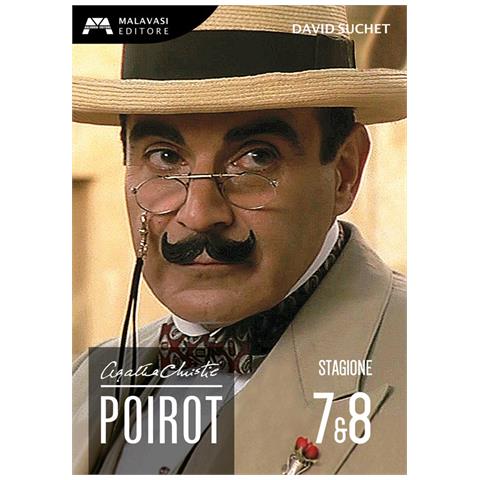 MALAVASI Poirot - Stagione 07-08 (2 Dvd) (Ed. Restaurata 2K) 