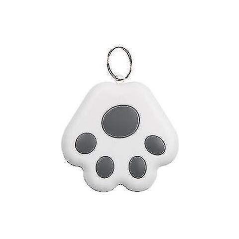HTN 2 Pacchi Dog Paw Shape Bluetooth Bluetooth Anti-lost Device Telefono Di Allarme A Due Vie Trackerï¼ˆgrayï¼ ‰