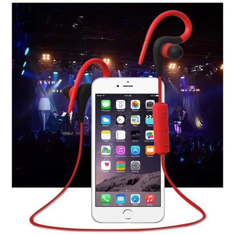 Trade Shop Cuffie Auricolari Bluetooth Stereo Compatibili Ios Smartphone Sport Audio Bt1