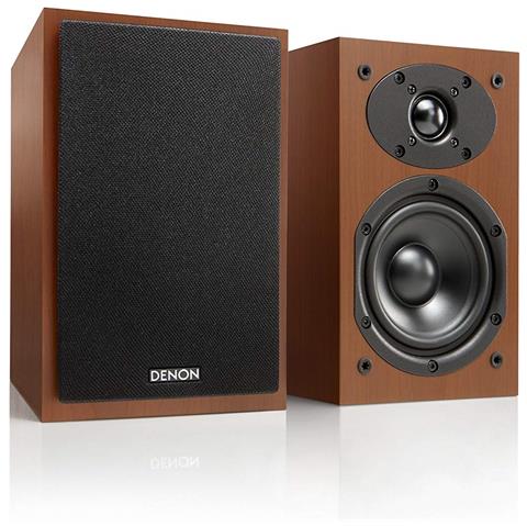 DENON Coppia Diffusori SC-M41 2 Vie Potenza 60 W Colore Nero / Legno