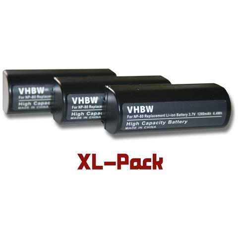 2 Batterie Ricaricabili Per Fujifilm NP-45/NP-45A - 700mAh, 3.7V, Li-Ion Per Fotocamere Digitali - Foto 5