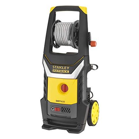 MECAFER Stanley Fatmax Sxfpw20e - Idropulitrice Ad Alta Pressione, 2000 W, 140 Bar, 440 L / H, Fino Con Ruote