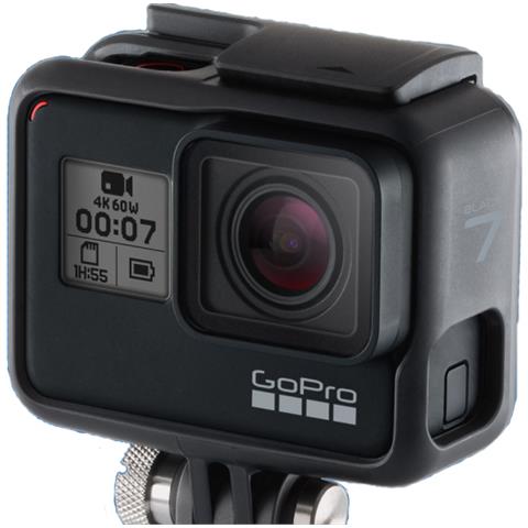 GOPRO Videocamera Hero7 Black 12MP UltraHD 4K Colore Nero