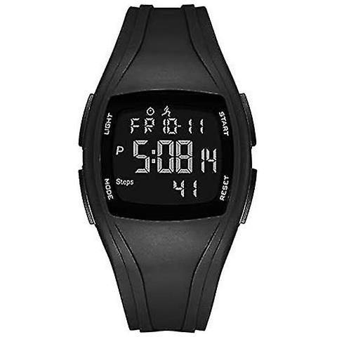 HTN Digital Sports Watch Con Contapassi Contacchiato 3d Orologio Sportivo Digitale Per Esterni Conto Alla Rovescia Impermeabile