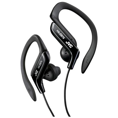 JVC Auricolari Sportivi a Clip Regolabile HA-EB75-B-E Colore Nero