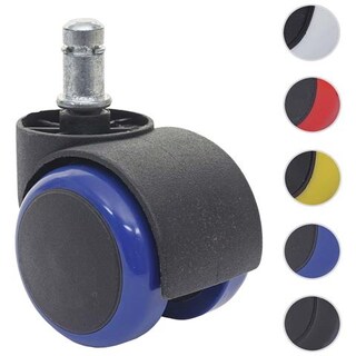 Sedia Ergonomica Verde Sedia Ufficio My_office Verde Ergonomica - Poliuretano, Ruote Gommate, Regolabile Poltrona Da Ufficio Tessuto