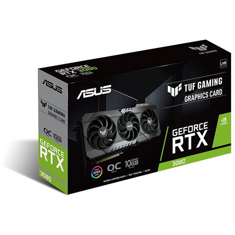 ASUS GeForce RTX 3080 10 GB GDDR6X Pci-E 3 x DisplayPorts / 2 x HDMI