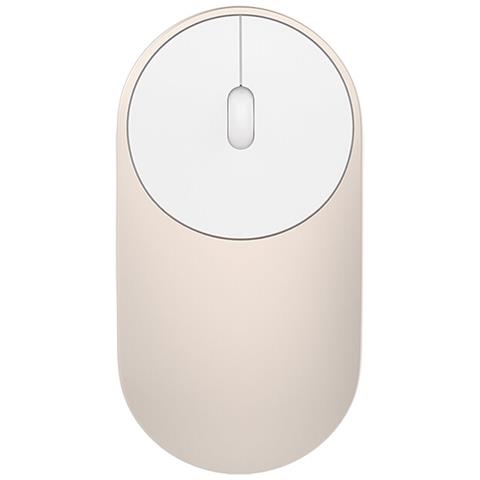 XIAOMI Mouse Portatile HLK4008GL Ottico 3 Tasti 1200 DPI Colore Oro