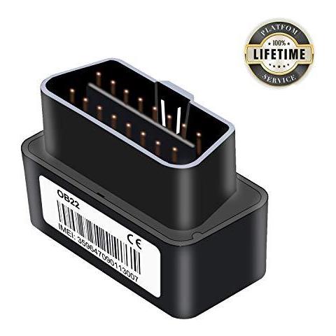 FOSIN Obd Gps Tracker Ob22 Mini Obd Ii Veicolo Inseguitore Di Gps Locator Plug Play Con Libero Di Carica In Tempo Reale Gps Tracking Geo-recinto Acc Detection Sistema Di Allarme Per Auto Camion Taxi Veicoli Fleet Management