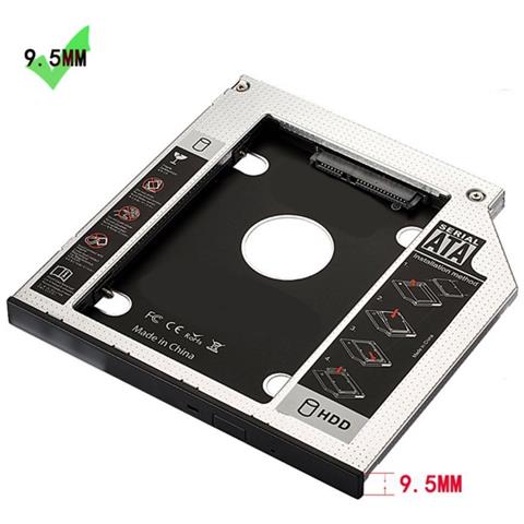 Adattatore HDD / SSD SATA III per Drive CD / DVD / Blu-Ray 9.5 mm