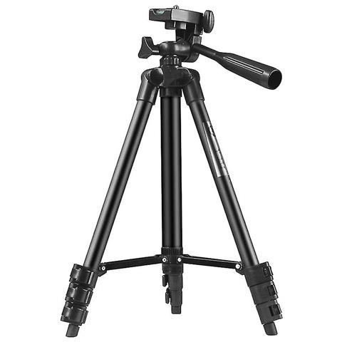 HTN Staffa Per Proiettore Mini Treppiede Della Telecamera Multifunzione In Streaming Live Tripod Pratico Pratico Da Pesca All'aperto (nero) 