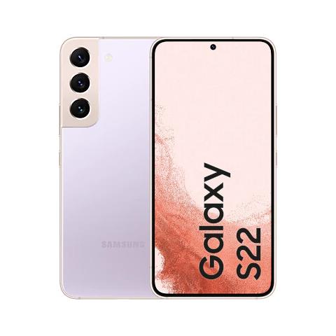 SAMSUNG Galaxy S22 5G 128 GB 8 GB Ram Dual Sim Display 6.1" Full HD+ Fotocamera 50 Mpx Android Italia Viola