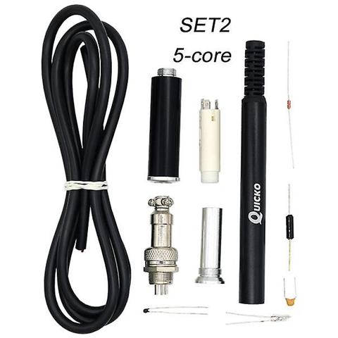 Cavo A 5 Fili In Silicone Per Stazione Di Saldatura – Morbido E Resistente Al Calore – Maniglia T12/936/907