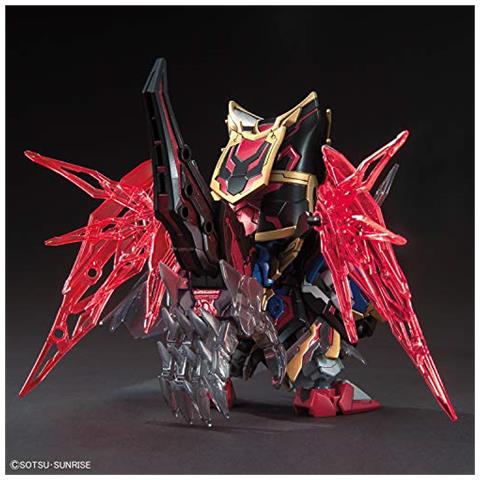 Bandai Model Kit Gunpla – Gundam SD Sangoku Sokets Sun Shangxiang Strike – Figure Assemblaggio, Personaggio Anime