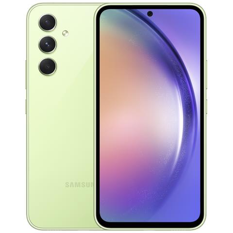 SAMSUNG Galaxy A54 5G 128 GB 5G Dual Sim Display 6.4" SAMOLED Slot Nano SD Fotocamera 50 Mpx Android Lime