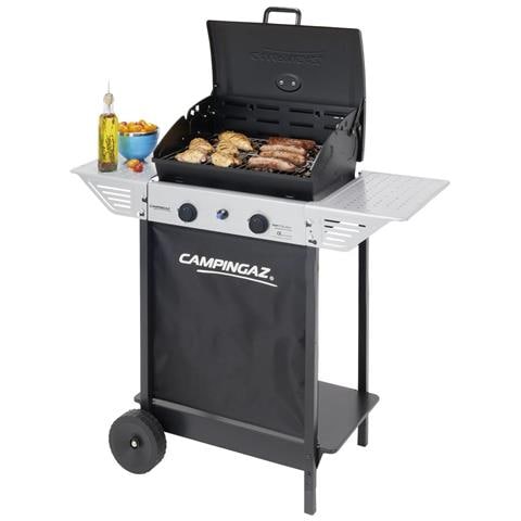 CAMPING GAZ 2 Series Classic Xpert 100 L Plus Rocky Barbecue Carrello Gas naturale 7100W Nero, Argento