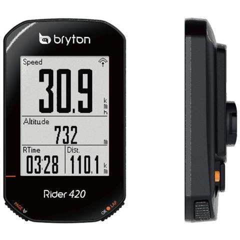 BRYTON Rider 420e Ciclocomputer Con Gps Colore Nero