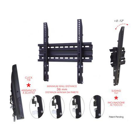 ITB AMOM06145 50" Nero supporto da parete per tv a schermo piatto