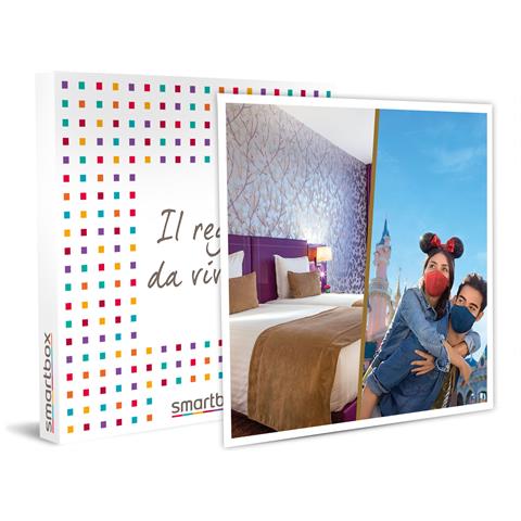 Immagine di  Cofanetto Regalo Coppia - 1 Biglietto Data A Scelta 1 Giorno Per 2 Parchi Disney® E 1 Notte A Parigi Per 2 - Idee Regalo Originale