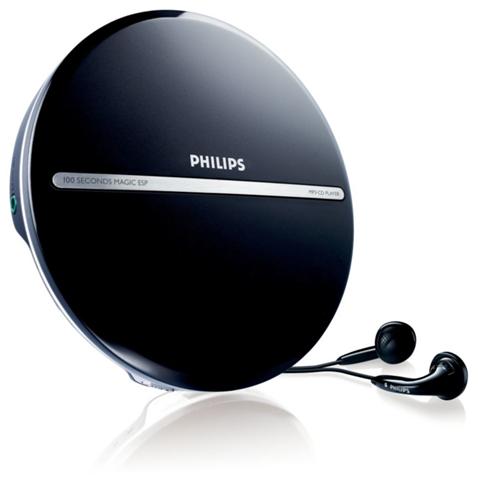 PHILIPS Lett. Cd Port. Con Mp3 Black