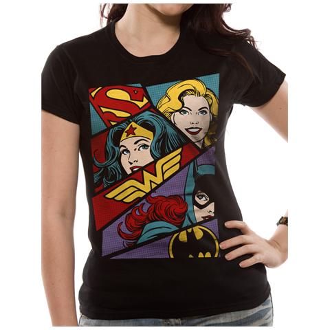 Heroine Art Cid Abbigliamento Dc Originals T-Shirt Unisex Tg. L 