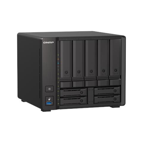 QNAP NAS TS-H973AX-8G 9 Slot 3.5" / 2.5" Interfacce 3 x Gigabit Ethernet / 4 x USB 3.1 Ram 32 GB