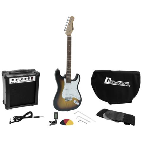 DIMAVERY Egs-1 Electric Guitar Set, Sunburst