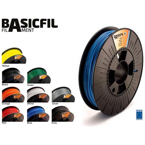 BASICFIL Pla 175 Millimetri 500 Gr Stampa 3d Filamento Blu