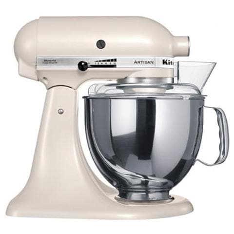 KITCHENAID Planetaria Artisan 5KSM150PSELT Capacità 4.8 L Potenza 300 W Colore Meringa 