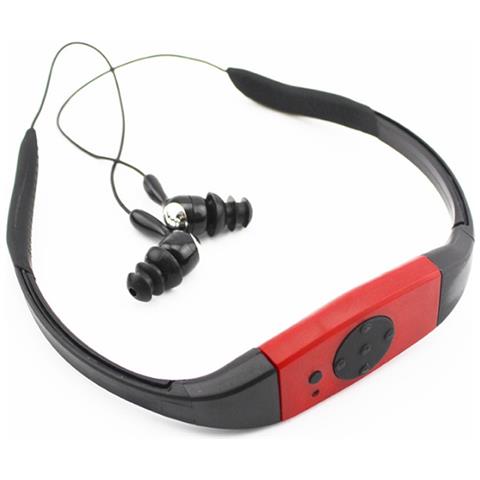 HTN 8gb Ipx8 Impermeabile Lettore Mp3 Radio Fm Testa Indossare Per Immersioni Nuotare Surf Sport Subacquei Lettori Musicali | mp3 Impermeabile | ipx8 Impermeabile Lettore Mp3mp3 Radio Fm
