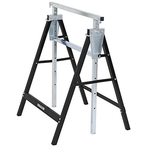 Kreator Ponteggio Bock Telescopico Pieghevole Bock 180 kg Cavalletti Bock - varo Cric Portata