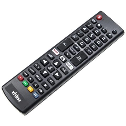 VHBW Telecomando Multifunzione Compatibile Con Lg 4k Smart Tv 55uk6550pub, 55uk7500pua Home Theatre Televisore Dvd Hi-fi