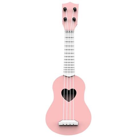 INLAW Giocattolo Musicale Kid Ukulele, Bambini Gioca In Anticipo Intereazione Educativa Strumento Musicale Regalo (rosa) 