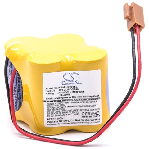 vhbw 5X Batterie Ersatz für A06B-6114-K504, A98L-0031