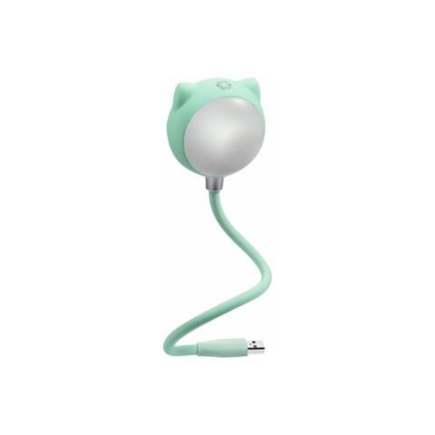 CHRONUS Altoparlante Bluetooth Portatile, Lampada Da Scrivania Mini Usb Con Luce Fredda / calda (verde) 